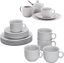 Seltmann Weiden Kaffeeservice Compact weiß 20-tlg.