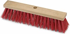 Nölle Besenkopf Straßenbesen rot Holz 40,0 cm breit