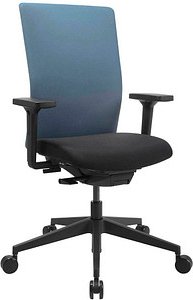 Topstar Bürostuhl AirWork G, PA50OMT0MT6 Stoff blau, Gestell schwarz
