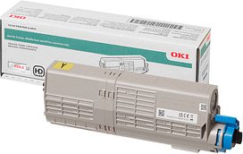 OKI 46490621 gelb Toner