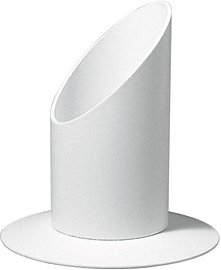 Rayher Kerzenständer Für Kommunion- und Taufkerzen mit 3,0 cm weiß