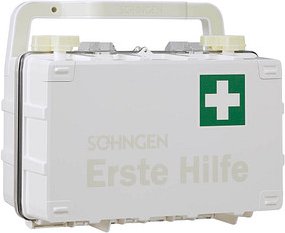 SÖHNGEN Erste-Hilfe-Koffer DYNAMIC-GLOW S Standard DIN 13157 weiß