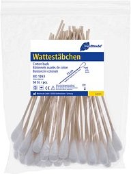 Meditrade® Wattestäbchen braun, 500 St.