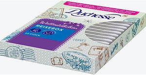 Duchesse Wattestäbchen Reisebox weiß, 60 St.