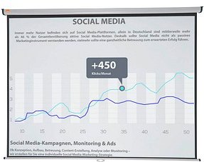 nobo Rolloleinwand 4:3, 234 x 176 cm Projektionsfläche