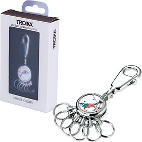 TROIKA® Schlüsselanhänger BIRDIE mehrfarbig