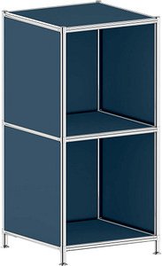 viasit Aktenregal System4 violettblau 40,4 x 40,4 x 80,7 cm, 1 St.