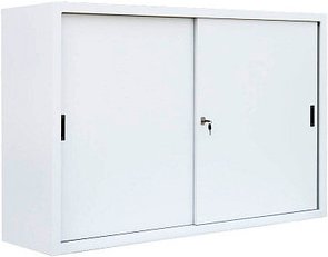 Thumbnail - LÜLLMANN Schiebetürenschrank, 550157 signalweiß 2 Fachböden 160,0 x 45,0 x 109,0 cm