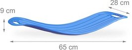 Thumbnail - relaxdays Balance-Board blau 65,0 x 28,0 x 9,0 cm