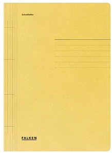 Thumbnail - FALKEN Schnellhefter Karton gelb DIN A4, 1 St.