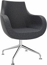 Thumbnail - fm Sessel Pirum anthrazit chrom Stoff 71,0 x 73,0 x 94,5 cm, 1 St.