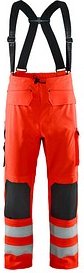 BLAKLÄDER® unisex Warnschutz-Latzhose 1302 rot Größe XL