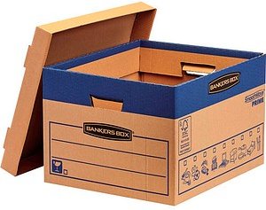 Bankers Box Umzugskartons SmoothMove Prime 40,0 x 33,5 x 29,2 cm, 10 St.