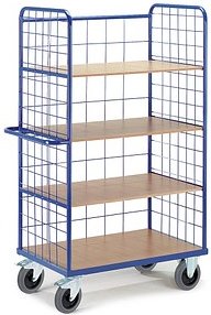 Rollcart Etagenwagen 08-7617 blau 100,0 x 70,0 x 188,0 cm