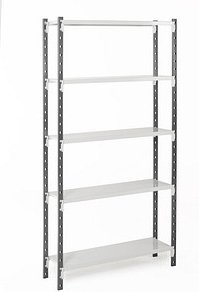 Manorga Schwerlastregal AAZ2010505NDAB014 lichtgrau, graphitgrau 100,0 x 50,0 x 200,0 cm