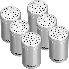 Thumbnail - Bartscher Salz- und Pfefferstreuer 300 silber, 6 St.