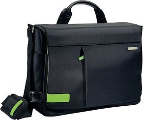 LEITZ Laptoptasche Complete 15,6 Zoll Messenger Smart Traveller Kunstfaser schwarz 60190095 bis 39,6 cm (15,6 Zoll)