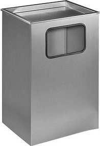 SZ Metall Standaschenbecher edelstahl, 1 St.