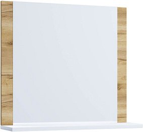 Thumbnail - VCM my bath Spiegel VCB 10 916698 honig-eiche, weiß 60,0 x 17,0 x 55,0 cm