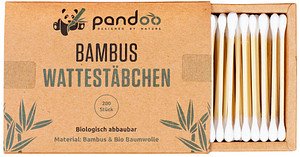 pandoo Wattestäbchen weiß, 200 St.