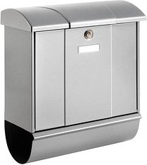 BURG WÄCHTER Briefkasten Olymp 32610 silber