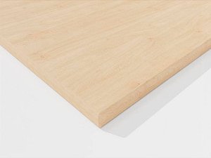 BISLEY Tischplatte ahorn rechteckig 160,0 x 80,0 x 2,5 cm