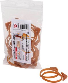 Thumbnail - WIHEDÜ Gummibänder transparent 15,0 cm, Ø 18,0 cm, 20 St.