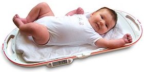 SOEHNLE PROFESSIONAL Babywaage Easy weiß für max. 15,0 kg