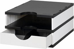 Thumbnail - styro Schubladenbox uno weiß 268-0102.0905S, DIN A4 mit 1 Schublade