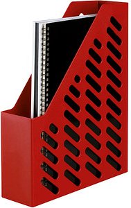 Stehsammler 1601-T-17 rot Kunststoff, DIN A4