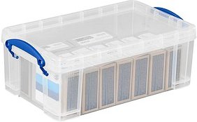 Really Useful Box Aufbewahrungsbox 5,0 l transparent 34,0 x 20,0 x 12,5 cm