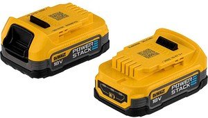 DeWALT Werkzeugakkus DCBP034E2-XJ Powerstack Lithium-Ionen 2x 1,7 Ah