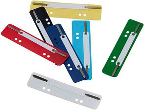 250 DURABLE Heftstreifen farbsortiert Kunststoff