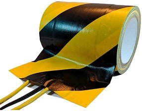 Tunnel-Tape 986 Gewebeband schwarz 150,0 mm x 15,0 m 1 St.