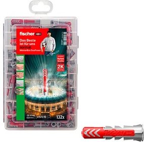 Thumbnail - fischer Meister-Box Wohnraum 535971 Universaldübel-Sortiment, 132-teilig