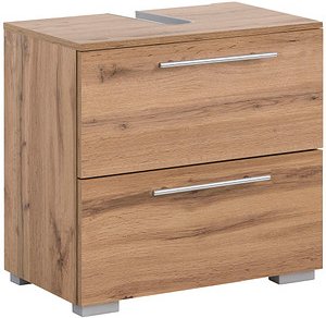 Thumbnail - MÖBELPARTNER Waschbeckenunterschrank Carlos 148595 eiche landhaus 60,2 x 35,0 x 59,1 cm