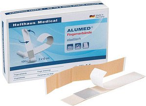 Holthaus Medical Fingerpflaster Alumed 40702 beige 2,0 x 12,0 cm, 100 St.
