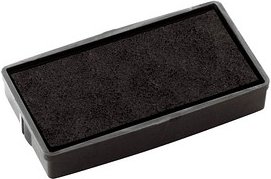 COLOP Ersatzstempelkissen E/20 schwarz 1,4 x 3,8 cm, 2 St.