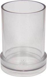 Rayher Gießform Kerze rund transparent