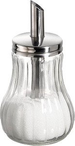 APS Zuckerstreuer BOB transparent/silber 0,25 l