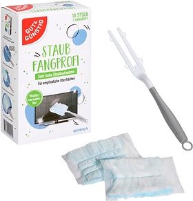GUT&GÜNSTIG Staubfang PROFI Staubfangtücher Mikrofaser, 1 Set