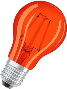 Thumbnail - OSRAM LED-Lampe STAR DÉCOR CLASSIC A E27 2,5 W farbig