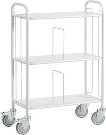 Rollcart Etagenwagen 08-7463 weiß 80,0 x 38,0 x 110,0 cm