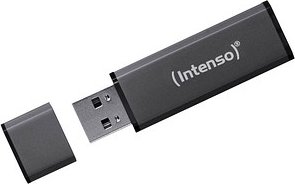 Thumbnail - Intenso USB-Stick Alu Line anthrazit 64 GB, 1 St.