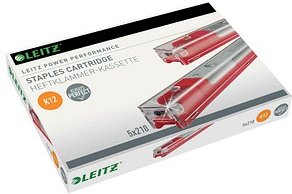 AKTION: LEITZ Heftklammern-Kassette Heftklammer-Kassette K12 für Blockheftgerät 26/12, 1.050 St. mit Prämie nach Registr...