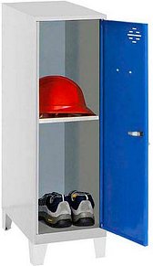 Thumbnail - Simonrack Spind SIMONLOCKER DISM blau, grau 8425437120695, 1 Schließfach 30,0 x 50,0 x 101,5 cm