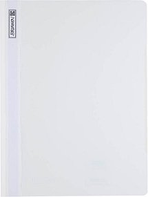 Thumbnail - BRUNNEN Schnellhefter Kunststoff weiß DIN A4 überbreit