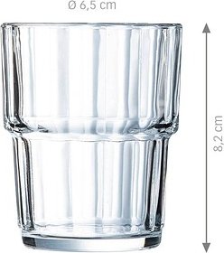 ARCOROC Trinkgläser Norvege FB16 160,0 ml, 6 St.