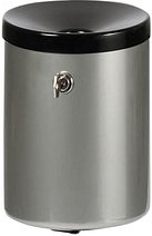 Thumbnail - TKG Rondo Maxi Wandaschenbecher silber abschließbar, 1 St.
