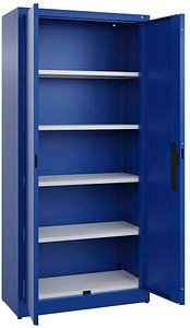CP Metallschrank C 2000 Acurado 092600-000 S10000 enzianblau 93,0 x 40,0 x 195,0 cm, aufgebaut, 1 St.